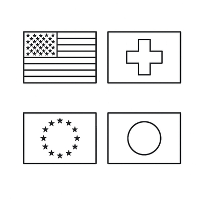 World Flags Coloring Pages for Kids 2026 – Free PDF Download