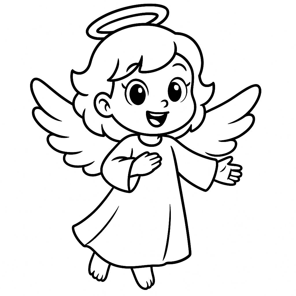 Cartoon Angel