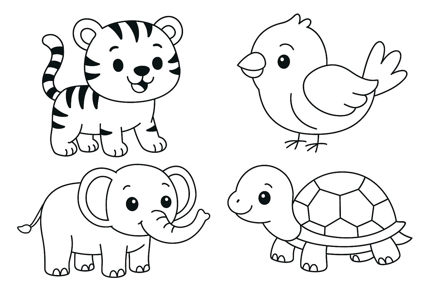 Animal Coloring Book