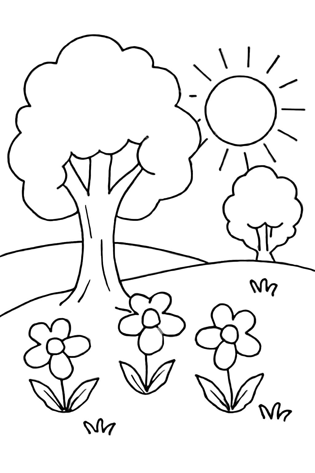Soft Nature Coloring