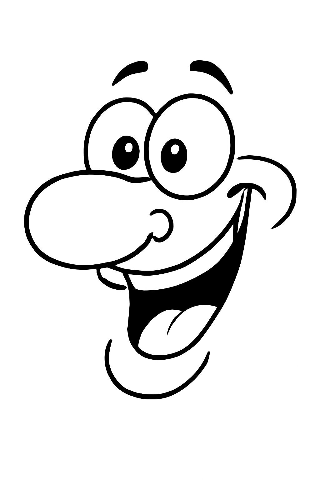 Face Coloring Pages for Kids 2026 – Beautiful and Easy to Download