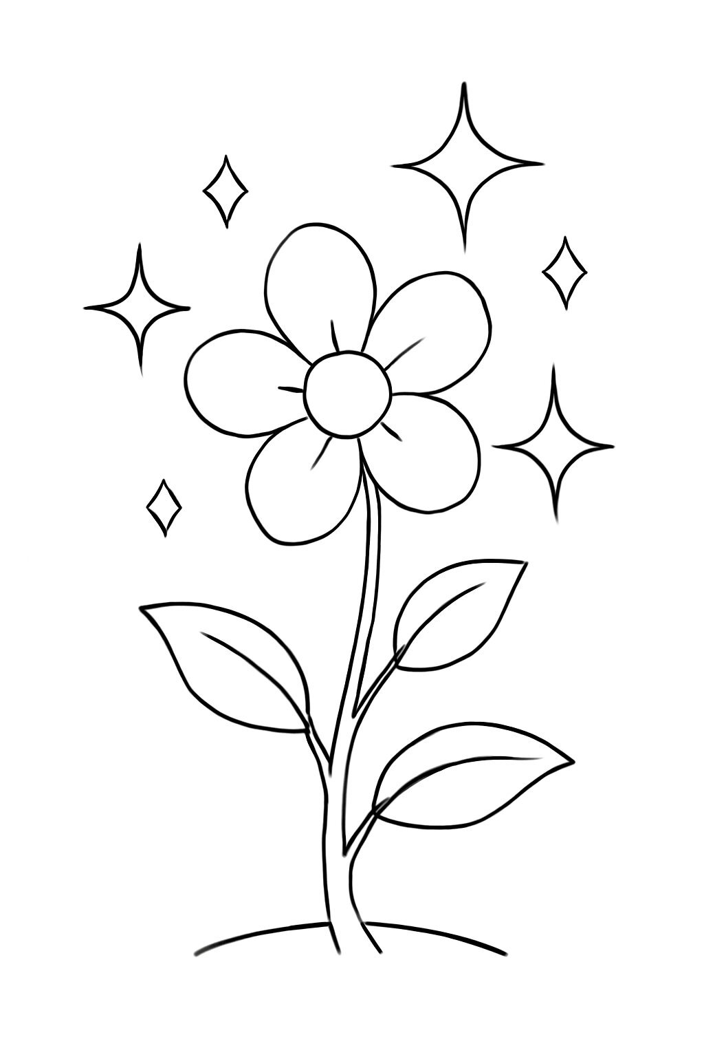 Flowering Trees Coloring Pages 2026 – PDF for Kids