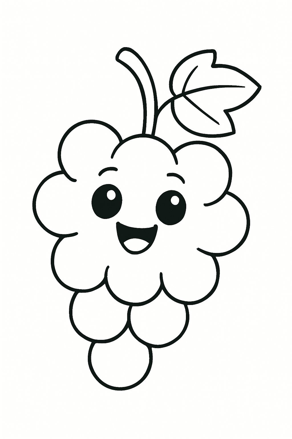 Cartoon Grapes