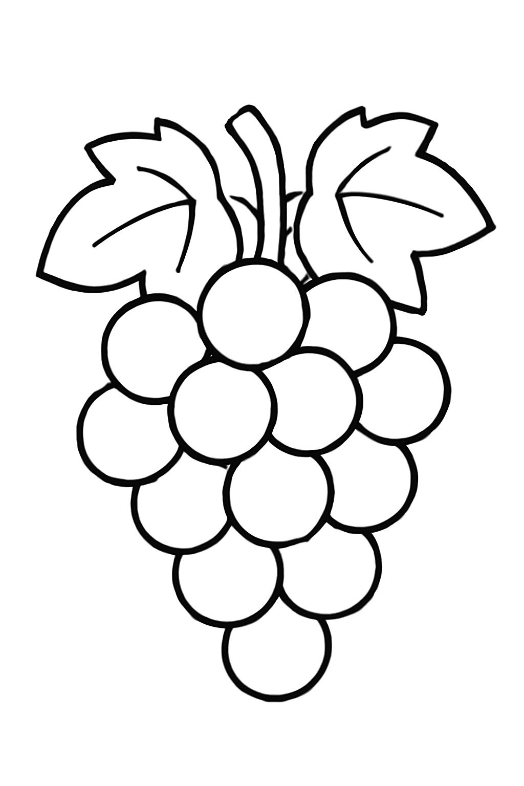 Grape Coloring Pages for Kids 2026 – Beautiful and Easy to Download