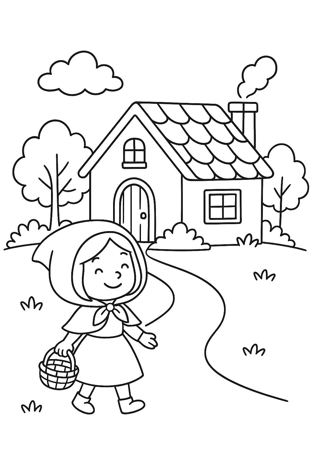 Little Red Riding Hood and Grandma's House