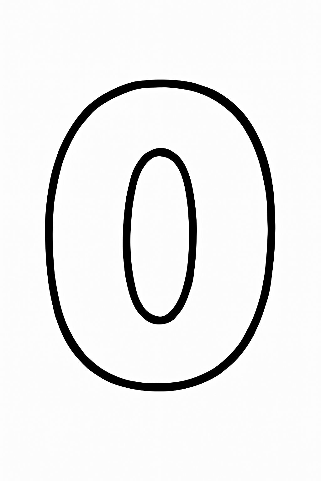 Cute Number 0