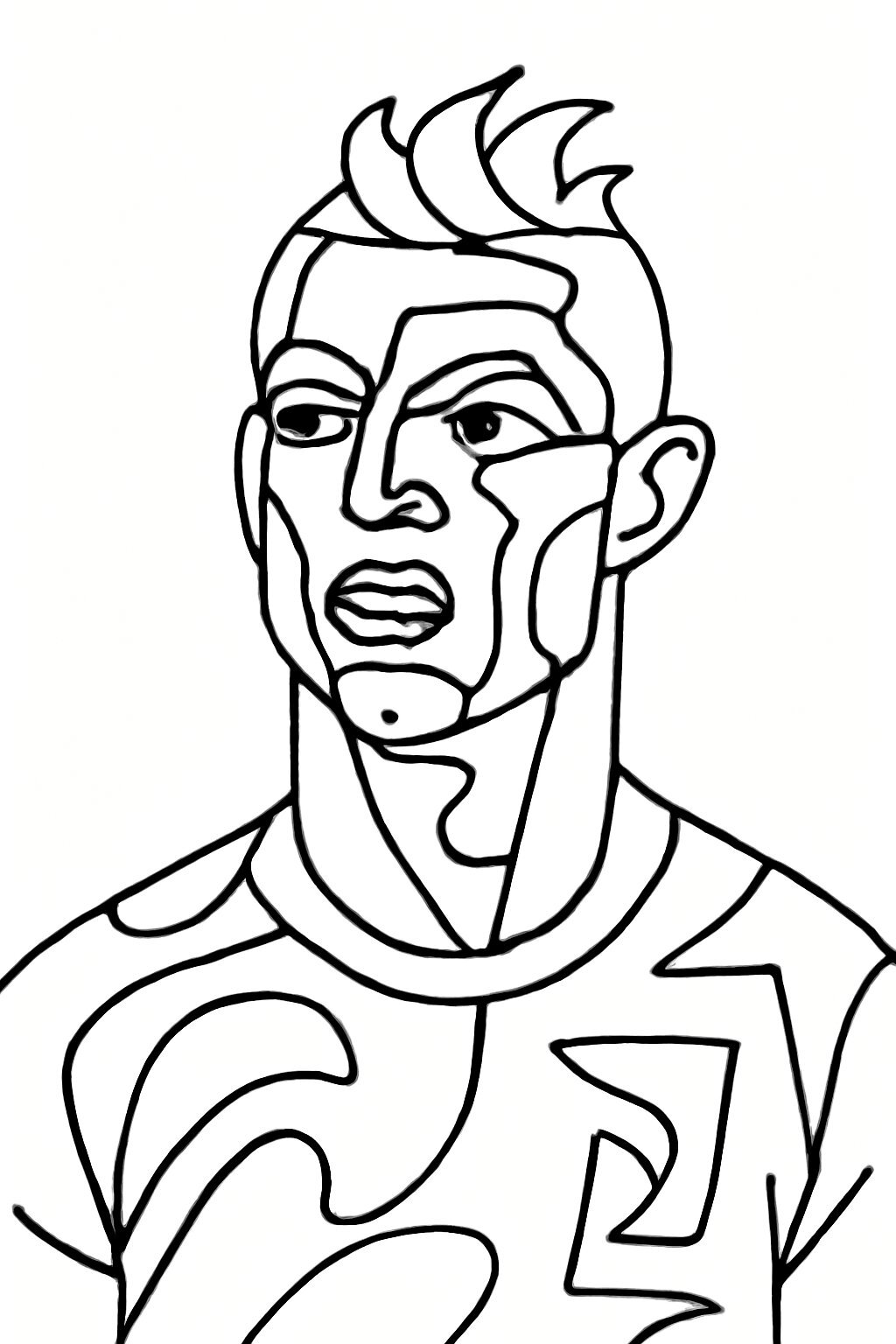 Abstract Ronaldo