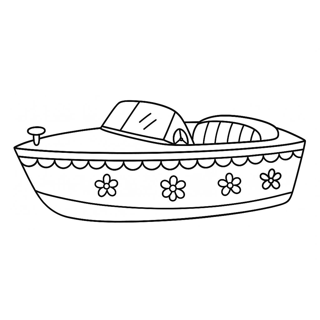 Vintage Canoe
