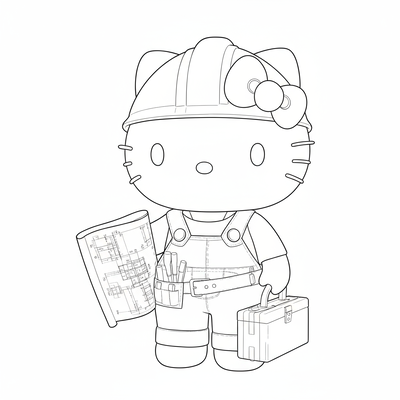 Adorable Hello Kitty Coloring Pages Kids Absolutely Love