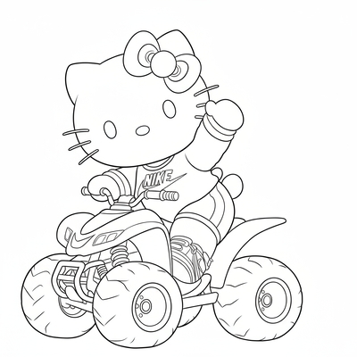 Adorable Hello Kitty Coloring Pages Kids Absolutely Love