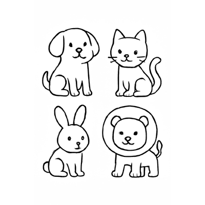Coloring Book Sketches 2026 – Coloring Sketch Pages for Kids