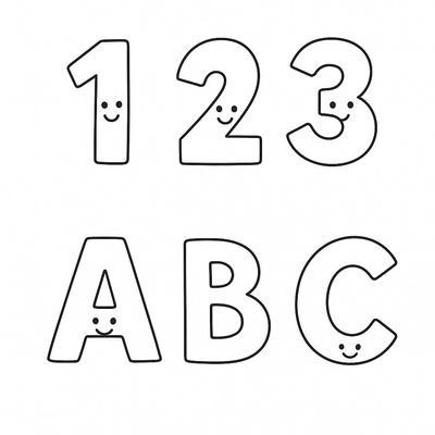 Coloring Pages for First Graders 2026 – PDF Coloring Sheets