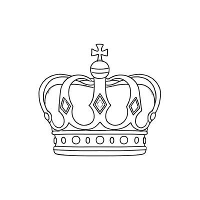 Crown Coloring Pages for Kids 2026 – Free