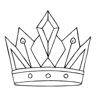 Crown Coloring Pages for Kids 2026 – Free