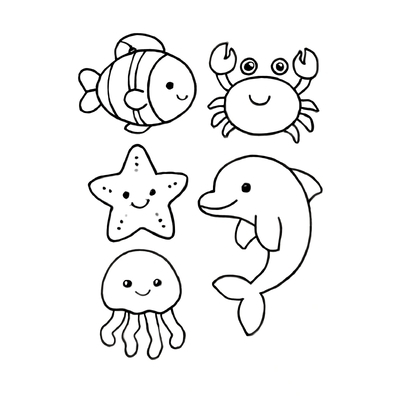 Cute Animal Coloring Pictures for Kids 2026
