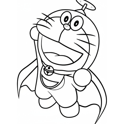Cute Doraemon Coloring Pages in Many Styles Kids Love 2026