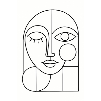 Face Coloring Pages for Kids 2026 – Beautiful and Easy to Download
