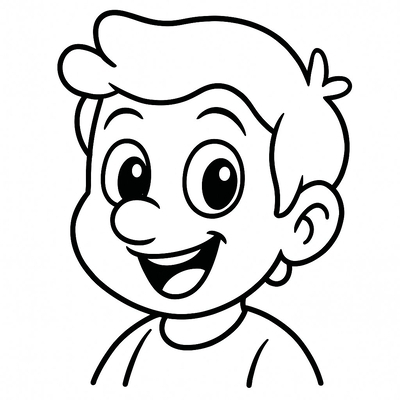 Face Coloring Pages for Kids 2026 – Beautiful and Easy to Download