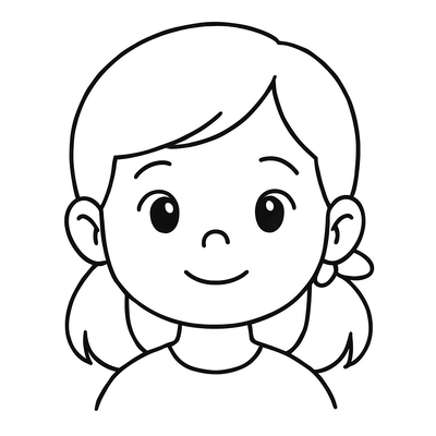 Face Coloring Pages for Kids 2026 – Beautiful and Easy to Download