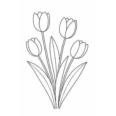 Flowering Trees Coloring Pages 2026 – PDF for Kids