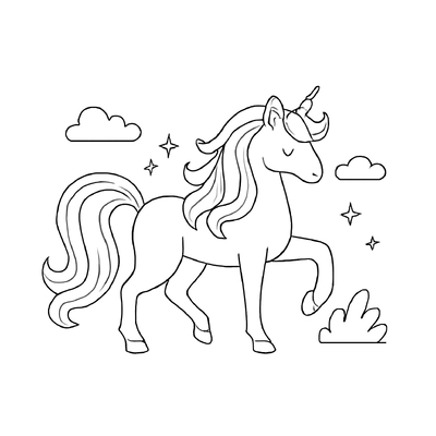 Kylin Coloring Pages 2026 – Kylin Coloring Sheets for Kids