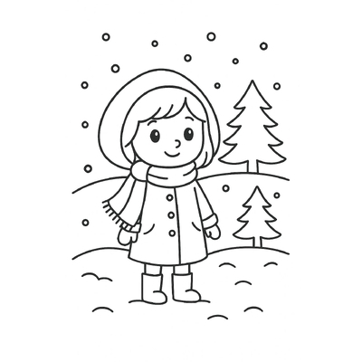 Little Red Riding Hood Coloring Pages 2026 – PDF for Kids