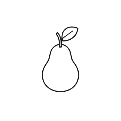 Pear Coloring Pages for Kids 2026 – Lively PDF Images