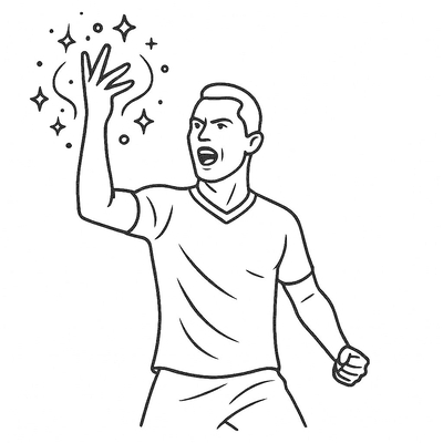 Ronaldo Coloring Pages for Kids 2026