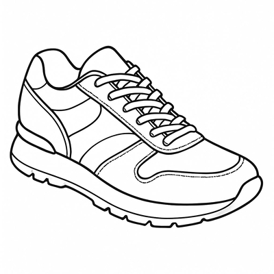 Shoe Coloring Pages for Kids 2026 – Free