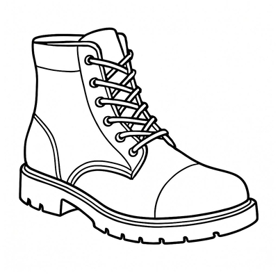Shoe Coloring Pages for Kids 2026 – Free