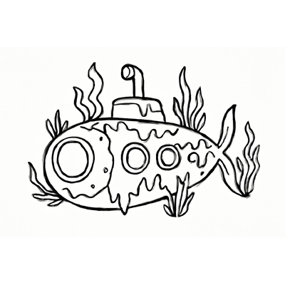 Submarine Coloring Pages for Kids 2026 – Free