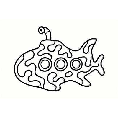 Submarine Coloring Pages for Kids 2026 – Free