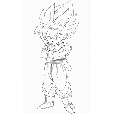 Super Cool Goku Coloring Pages – Free Printable Goku Sheets for Kids