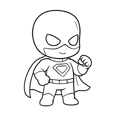 Superhero Coloring Pages for Kids 2026 – PDF Images