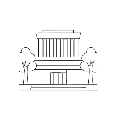 Wide Coloring Pages of Ho Chi Minh Mausoleum for Kids – Beautiful 2026