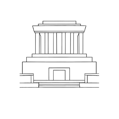 Wide Coloring Pages of Ho Chi Minh Mausoleum for Kids – Beautiful 2026