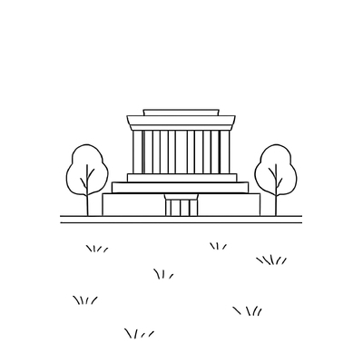 Wide Coloring Pages of Ho Chi Minh Mausoleum for Kids – Beautiful 2026