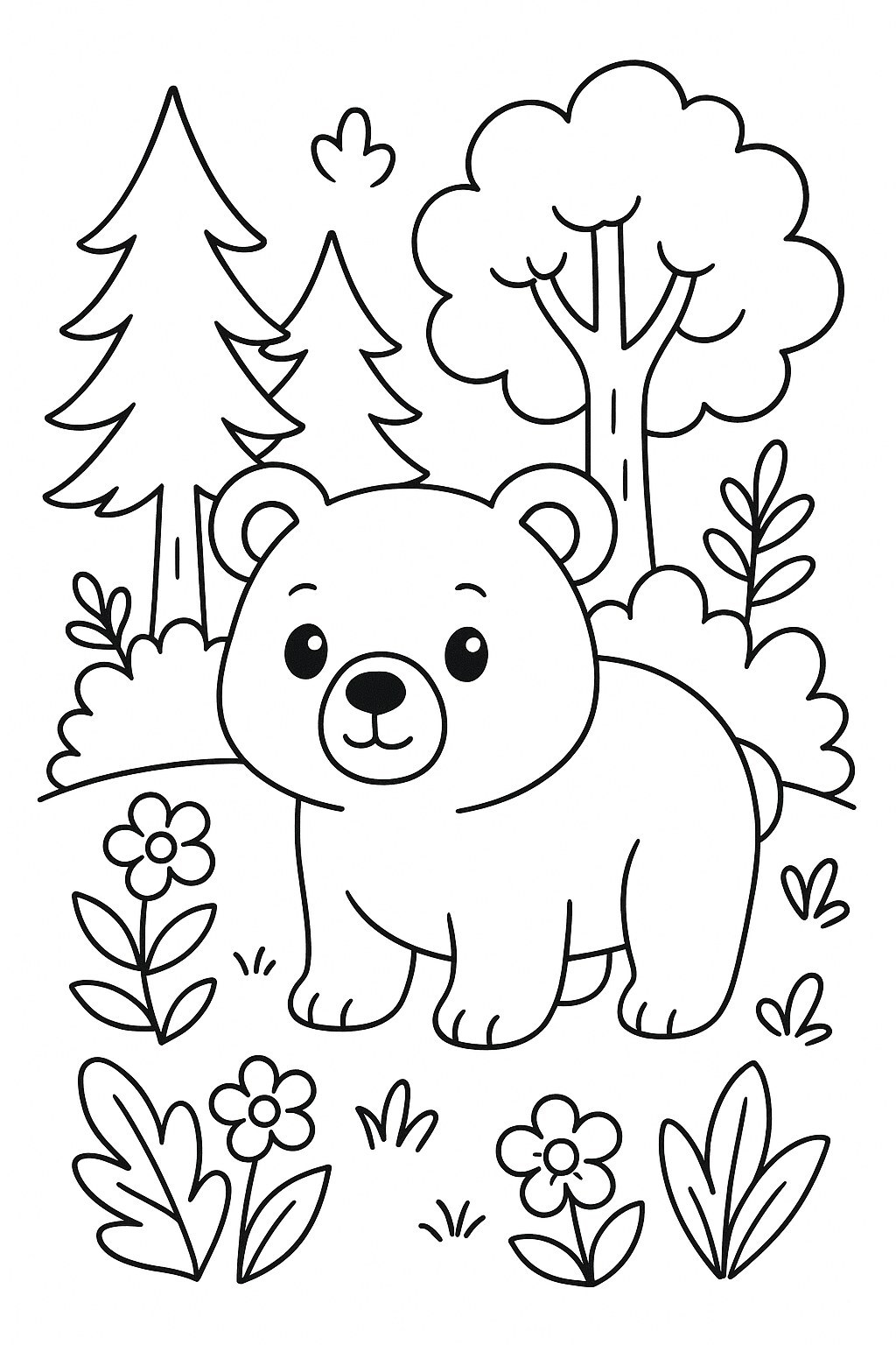 Bear in the Forest