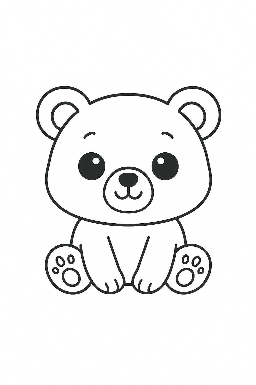 Cute Cartoon Bear