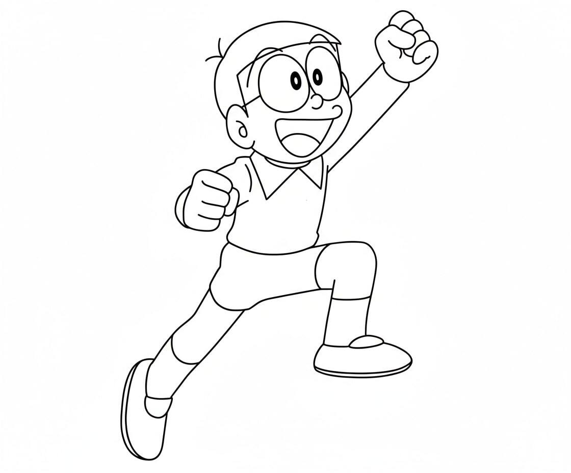 Nobita Jumps High