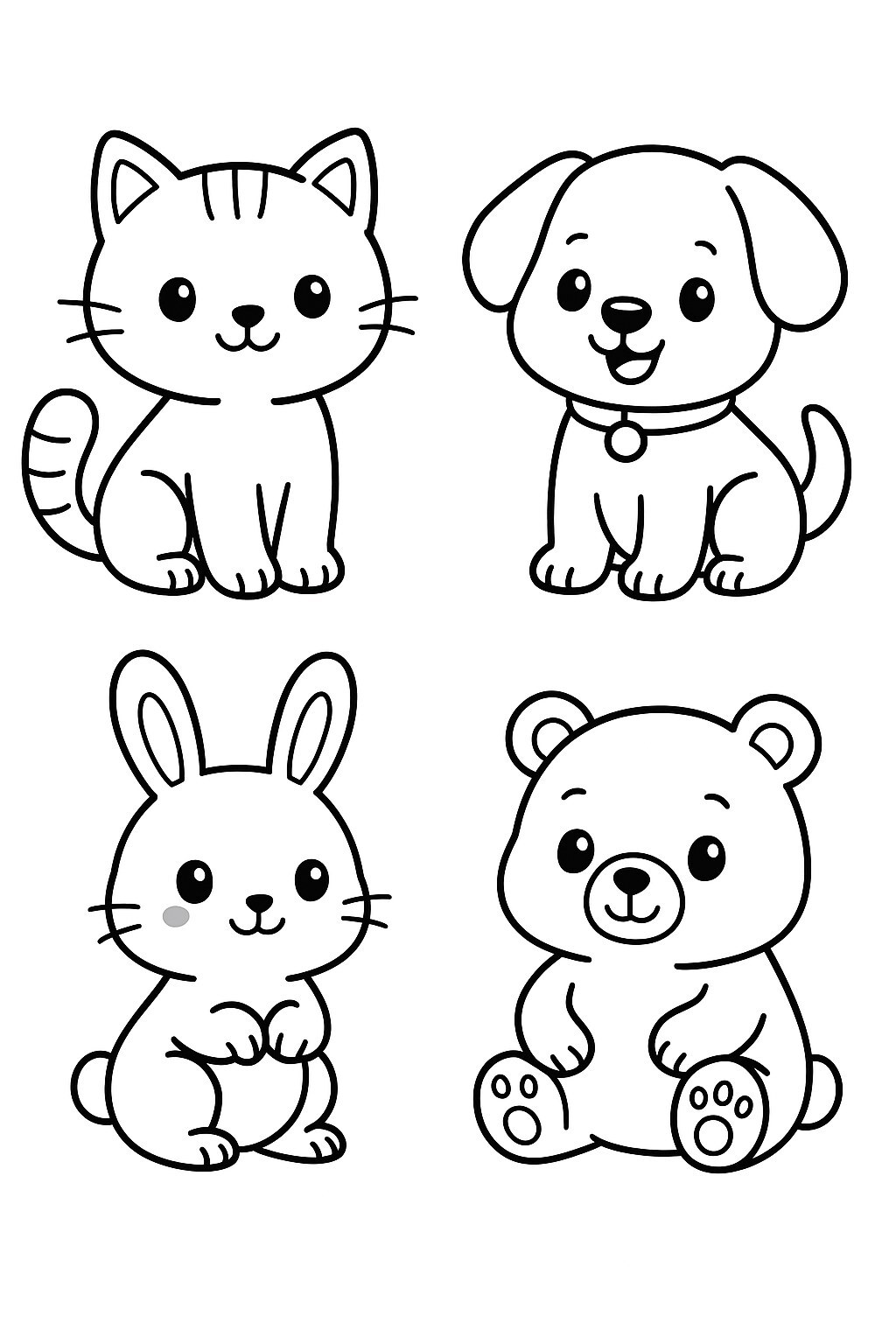 Cute Cartoon Animals