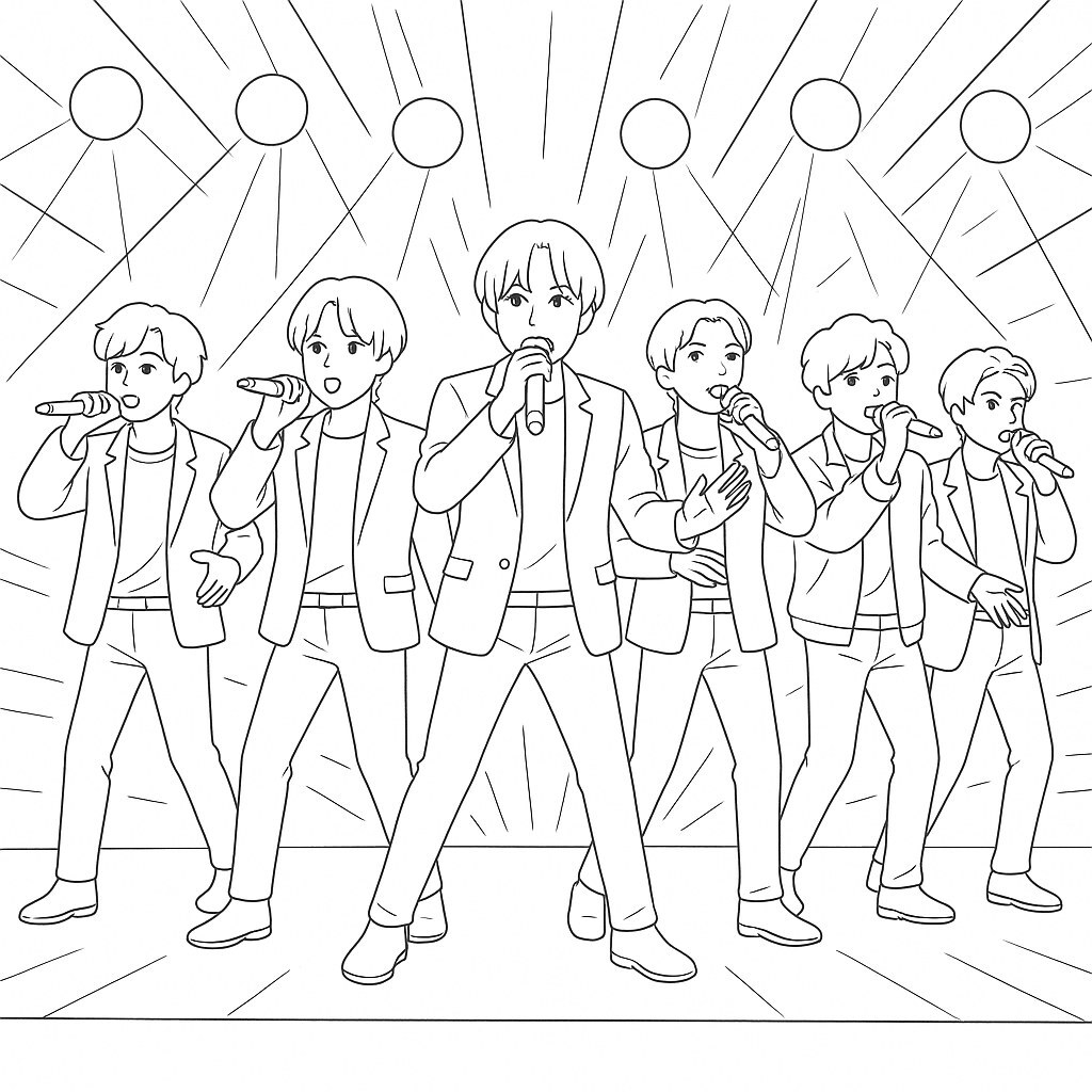 BTS Concert Stage