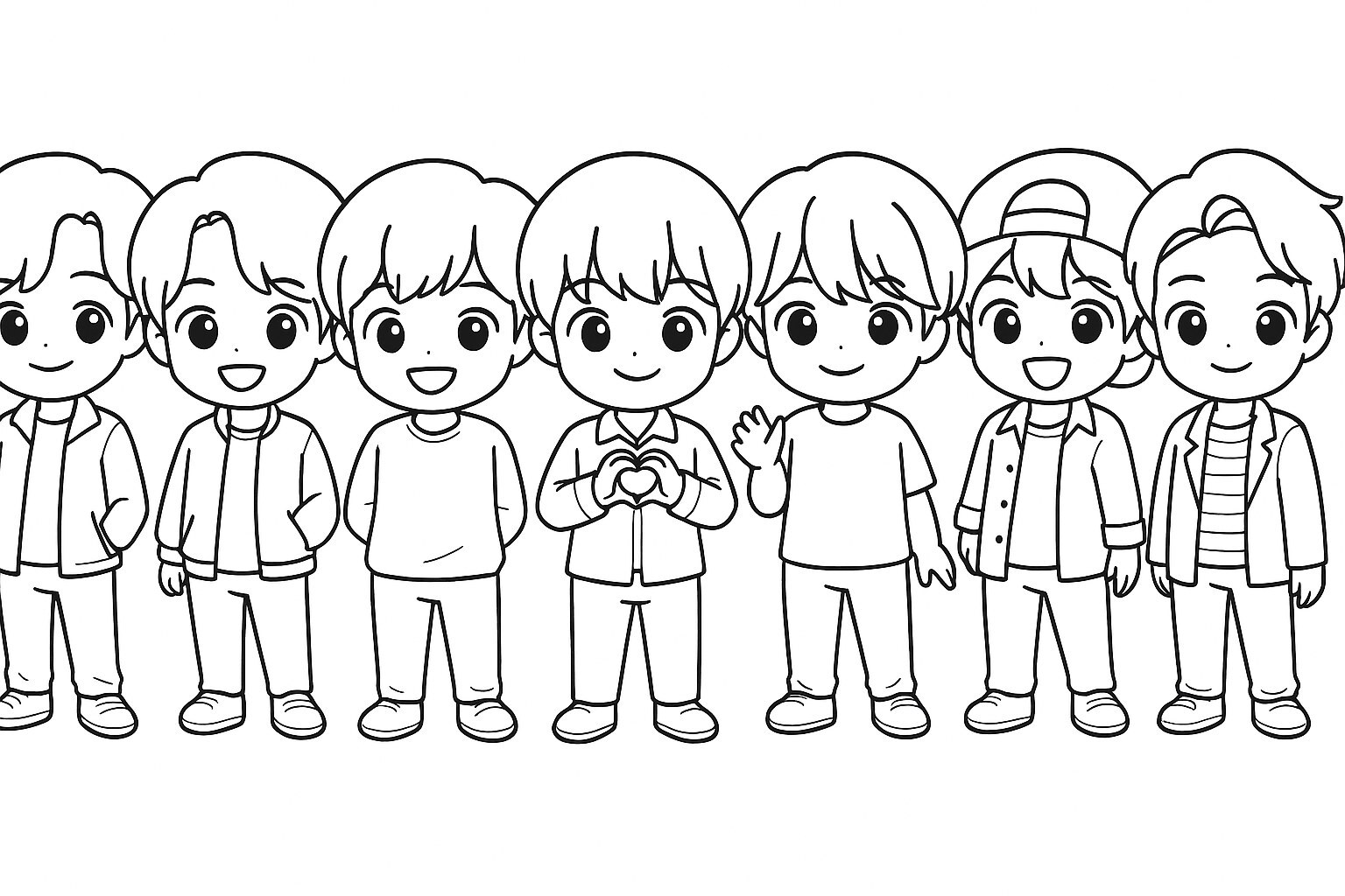 Cute BTS Chibi