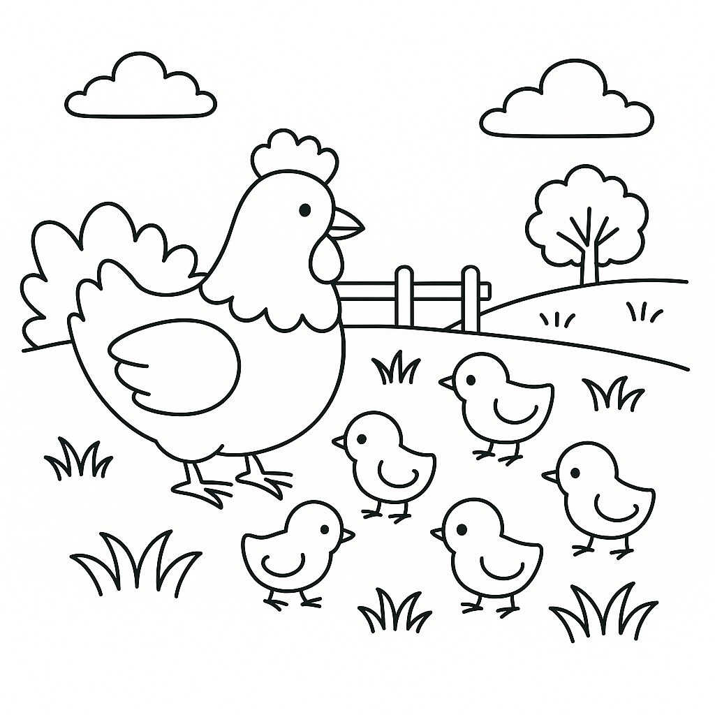 Chicks in the Garden