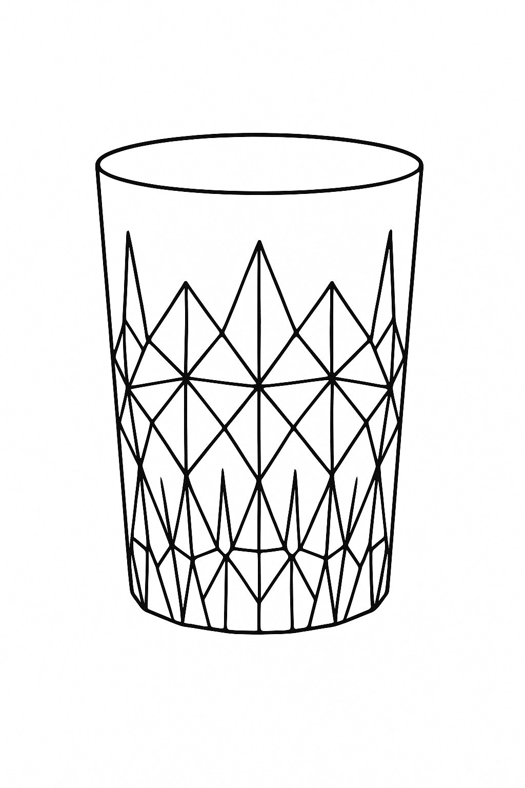 Crystal Water Cup