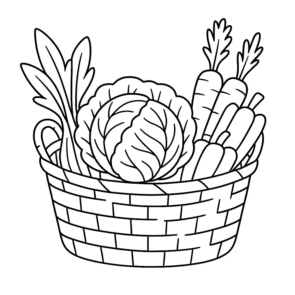 Cabbage in the Vegetable Basket