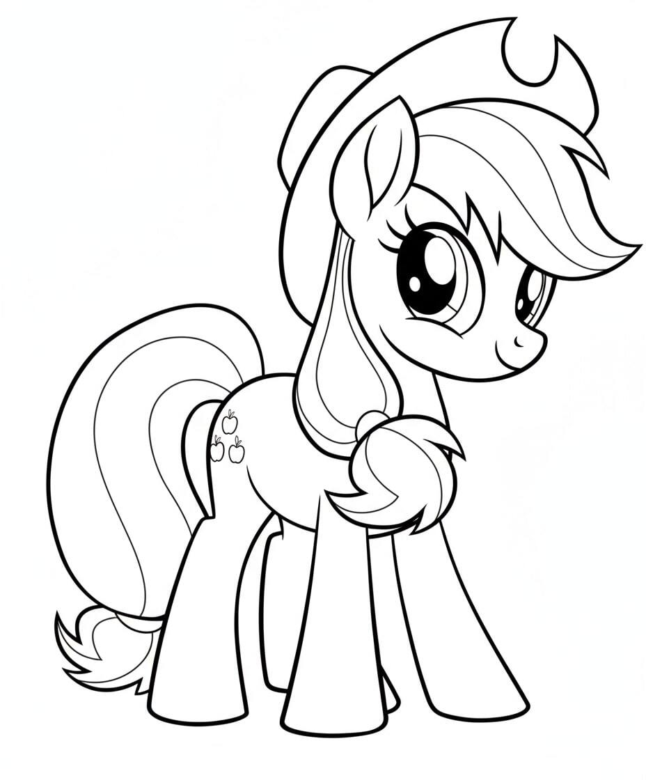 Energetic Pony Applejack