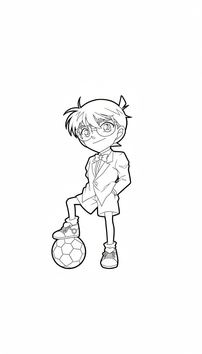 Conan Playing Soccer 2