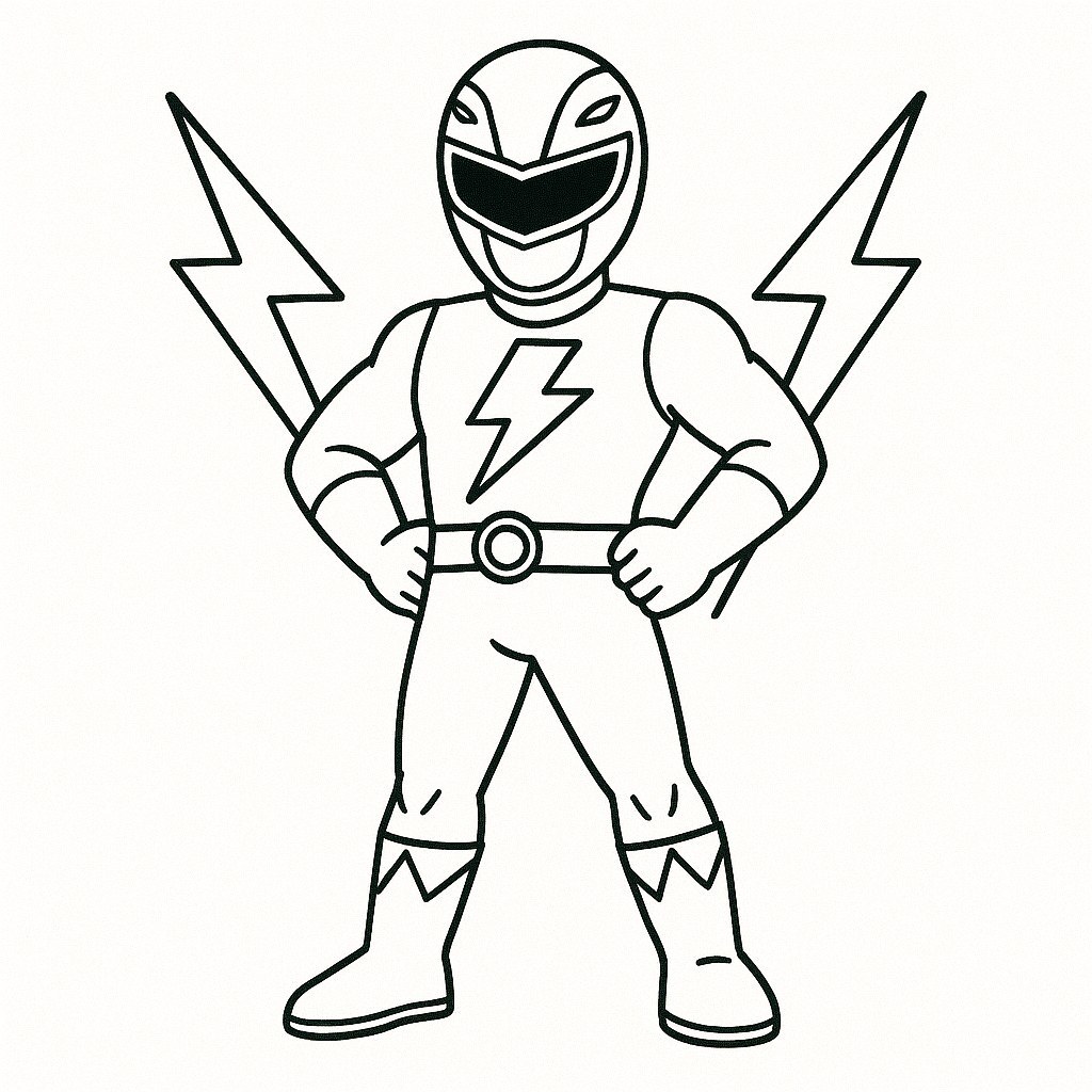 Classic Thunder Dragon Superhero