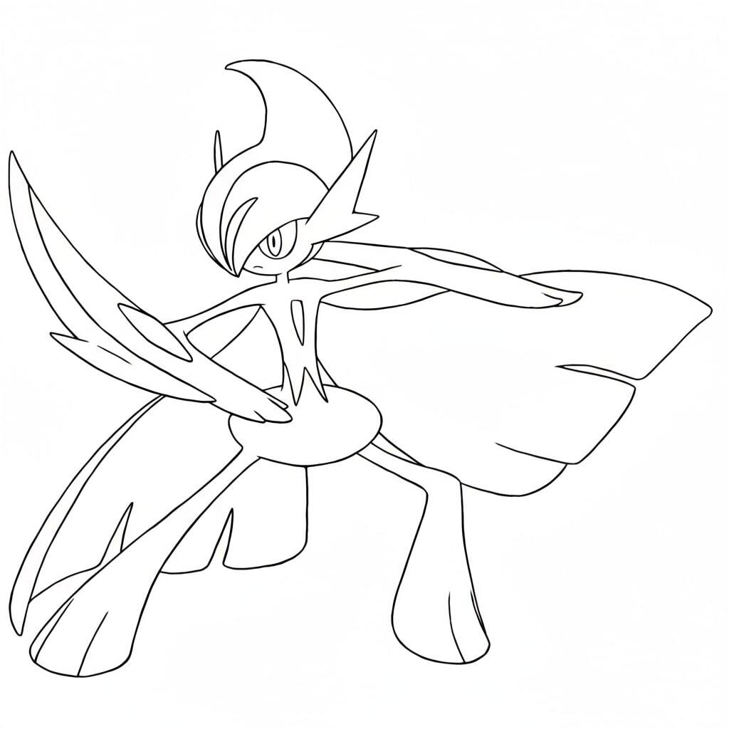 Mega Gallade – The Brave Pokémon Knight